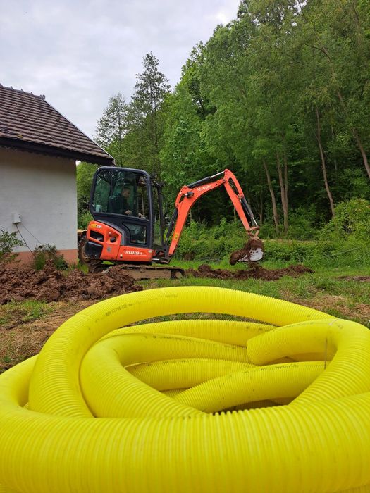 Roboty Ziemne Montaz Przydomowych Oczyszczalni Ścieków