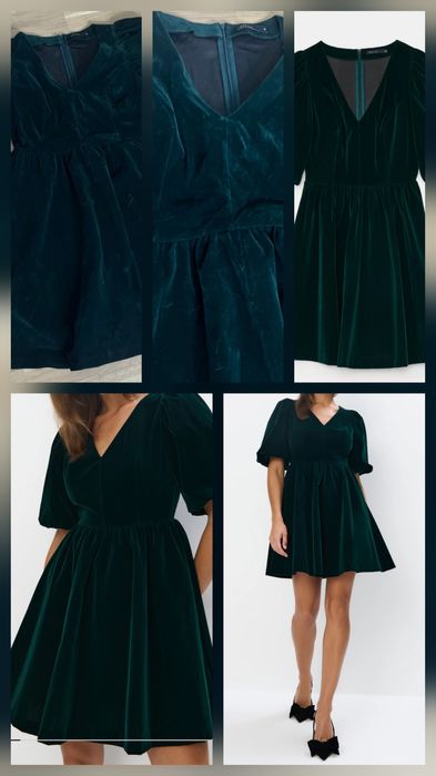 Sukienka Mohito welurowa 38