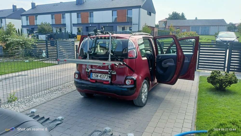 Bagażnik na 3 rowery na klape