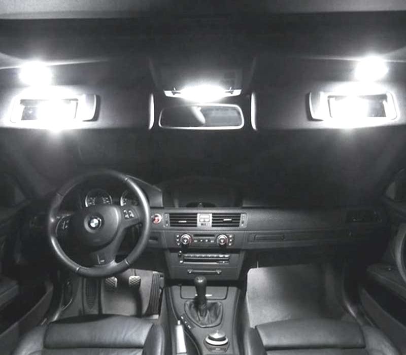 KIT COMPLETO DE 18 LÂMPADAS LED INTERIOR BMW 1 SERIE E88 CONVERTIBLE CABRIOLET 118I 120D 120I 123D 125I 128I 135I