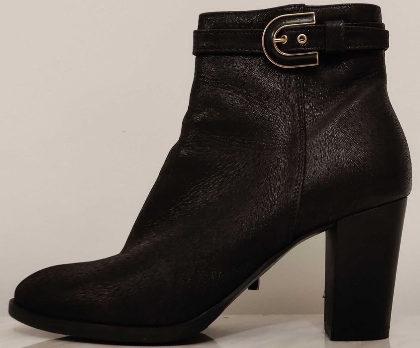Czarne damskie buty. Rozmiar 40. Naturalna skóra.