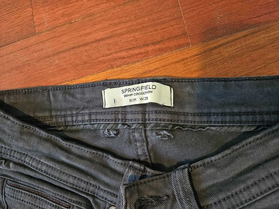 Calças ganga springfield slim