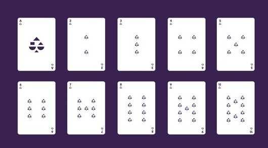 Baralho de Cartas Purple FORMA