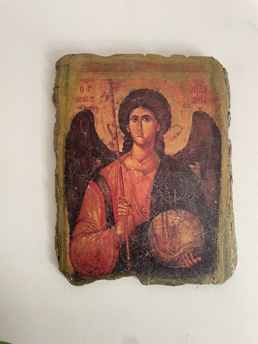 Ikona Michał Archanioł Duża recznie wykonana   Pracownia Ikon