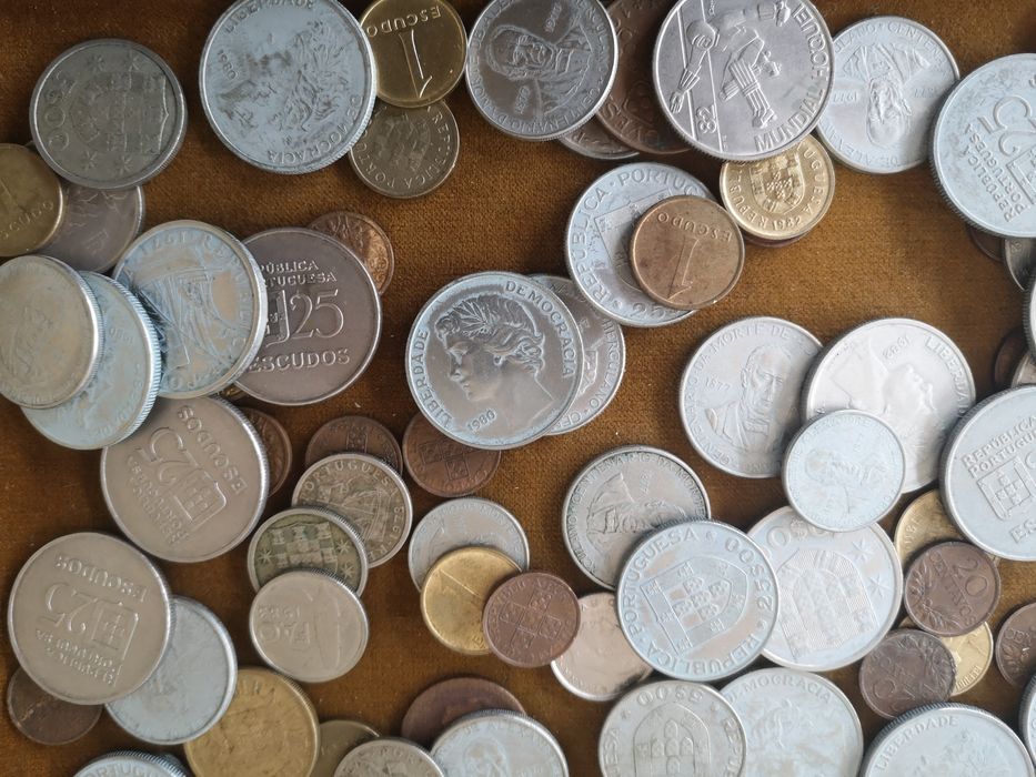 Lote de 180 moedas