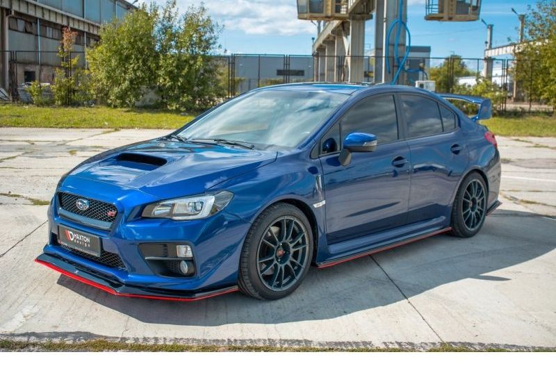 SPOILER / LIP DIANTEIRO V3 PARA SUBARU WRX STI 2014-2017
