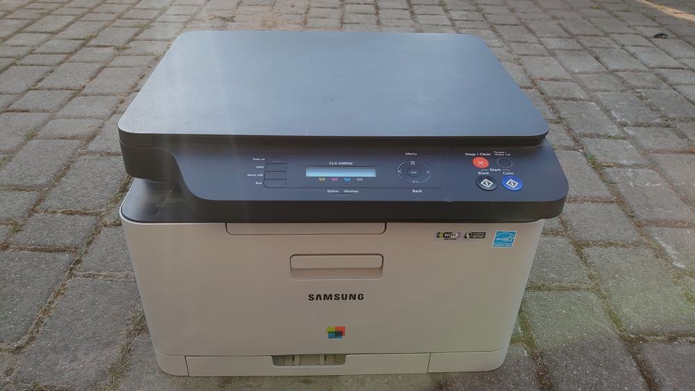 Drukarka laserowa Samsung WiFi kolorowa - sprawna