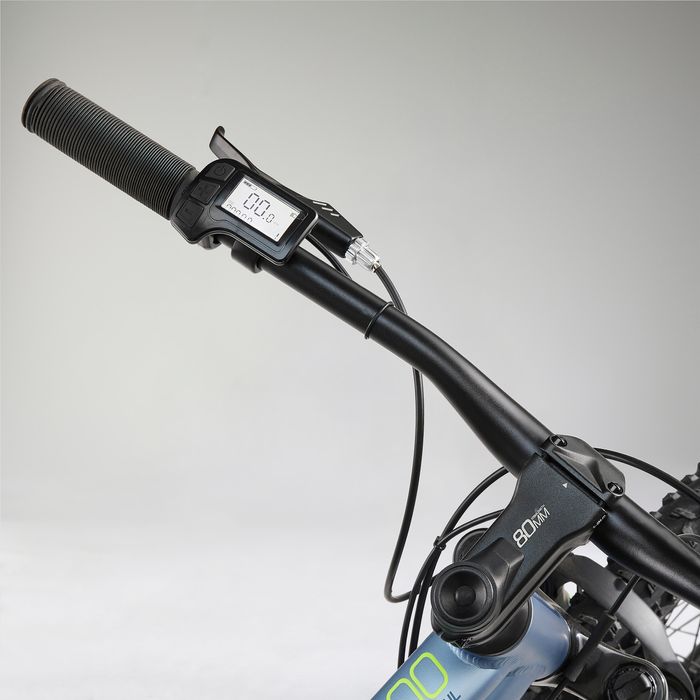 Bicicleta BTT Elétrica Semirrígida 27,5" E-ST 100 AZUL