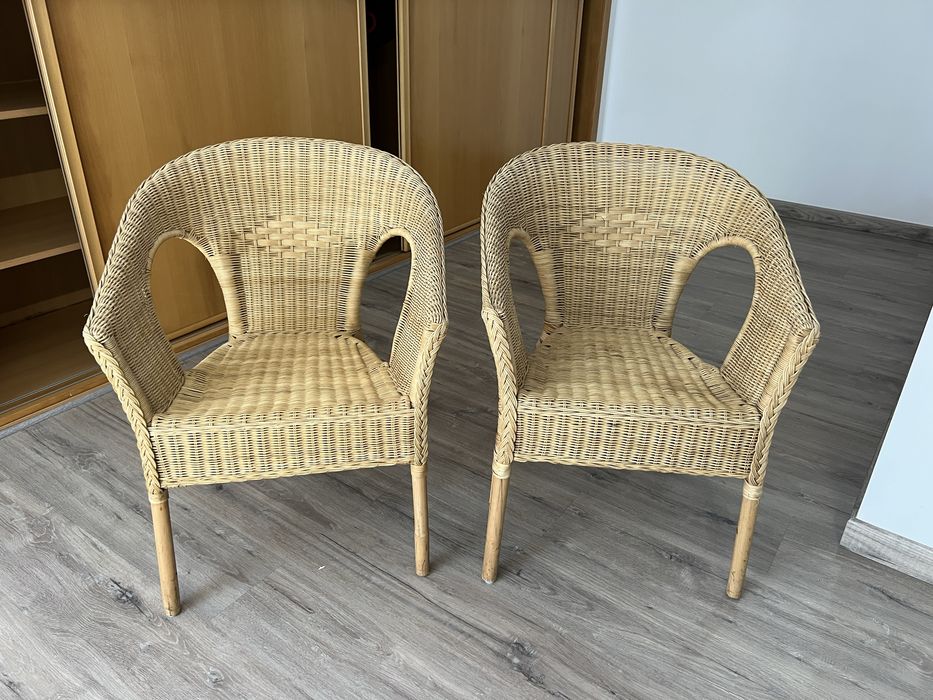 Cadeiras de bambu IKEA Agen