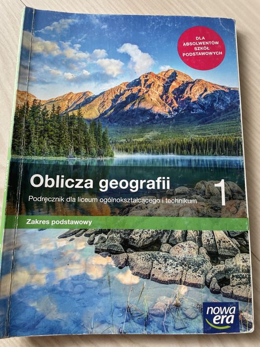 Oblicza geografii podręcznik dla liceum i technikum klasa pierwsza