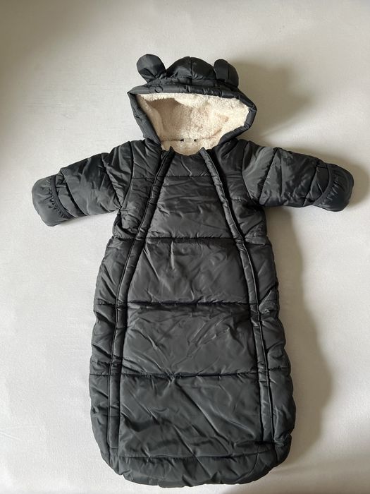 Зимовий комбінезон-конверт для немовляти 2–6 міс. (до року)