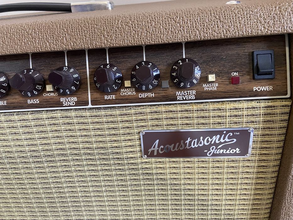 Fender Acoustic sonic Junior Amplificador acustico 80 w   2x8