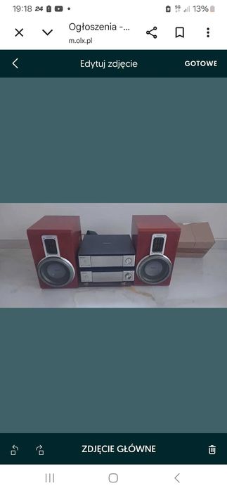 wieza philips MCD 708