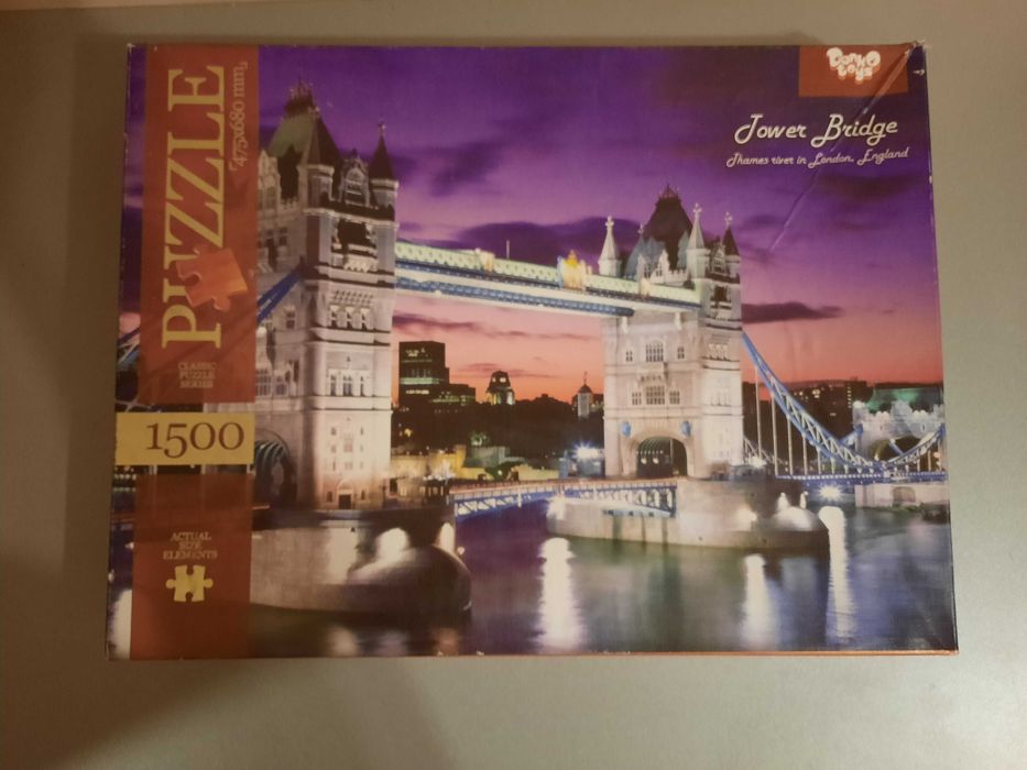 Пазл 1500 деталей Tower Bridge 1500 элементов
