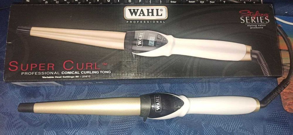 Конусна плойка бренду Wahl Super Curl
