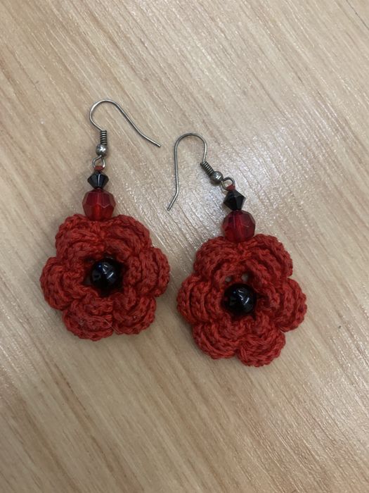 kolczyki własnoręcznie robione