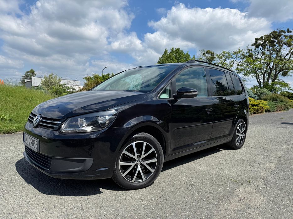 VW Touran 1.6 TDI Piękny, BEZ RDZY, bez wkładu finansowego, BOGATA WERSJA!