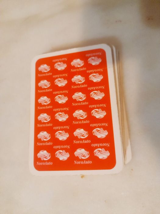 Conjunto de 4 Baralhos de Cartas Vintage