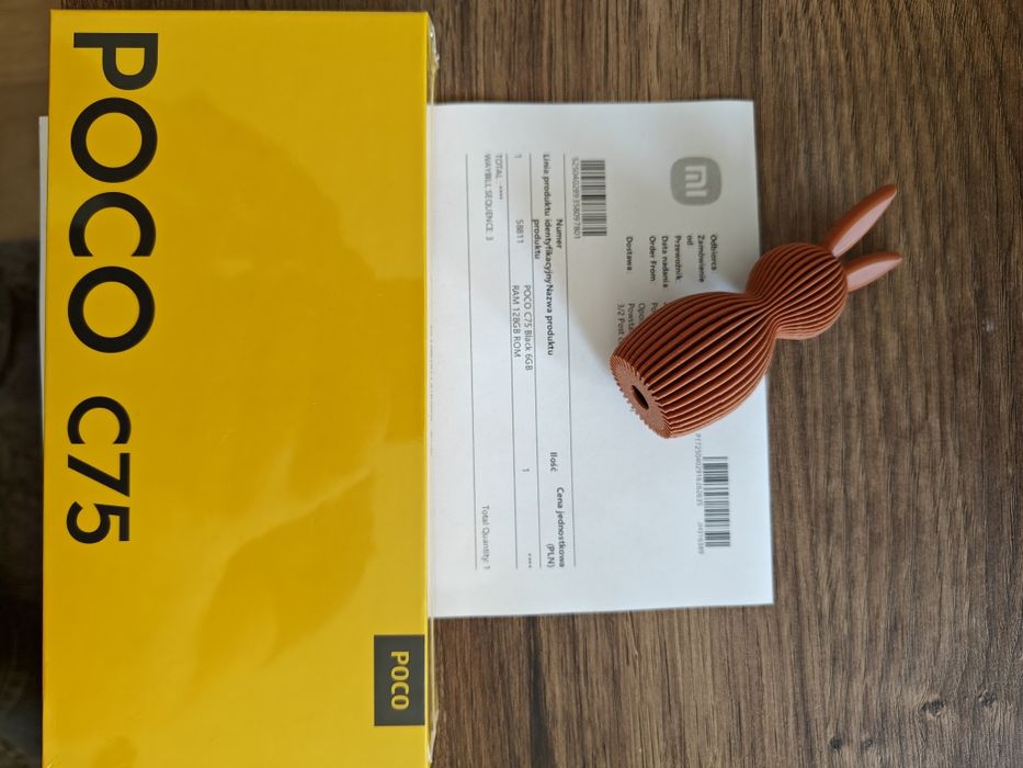 Xiaomi POCO C75 6/128 black nowy 100%