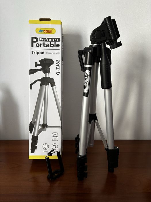 Tripé Profissional Portatil Andowl