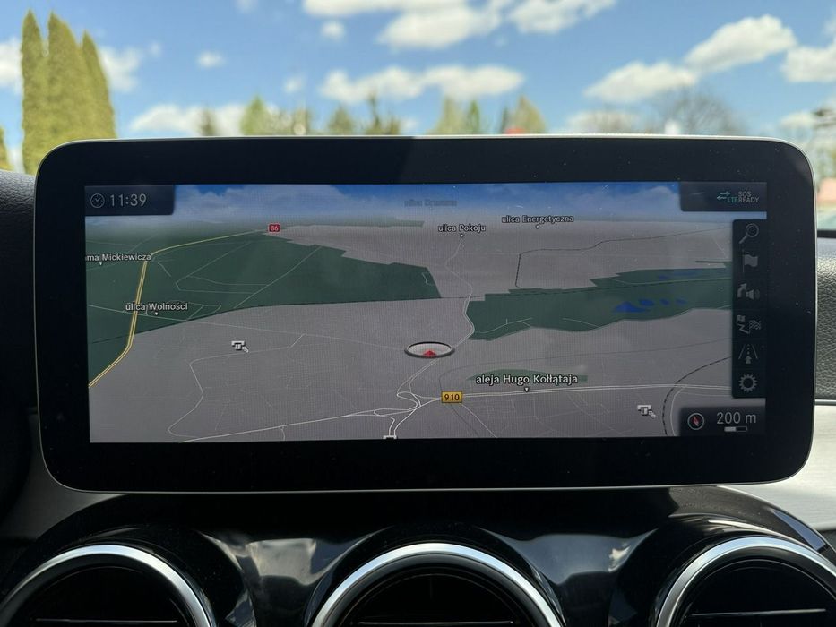 Mercedes-Benz Klasa C Krajowy Poleasingowy I właściciel Serwis ASO VAT 23% Bezwypadkowy