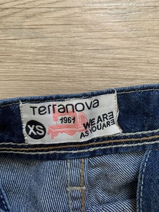 Spodnie ogrodniczki jeansowe rozm XS