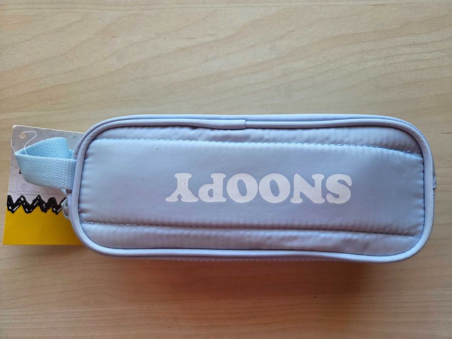 Estojo Snoopy Peanuts – 2 Compartimentos – Novo