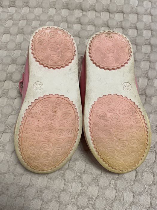 Balerynki różowe dziewczęce