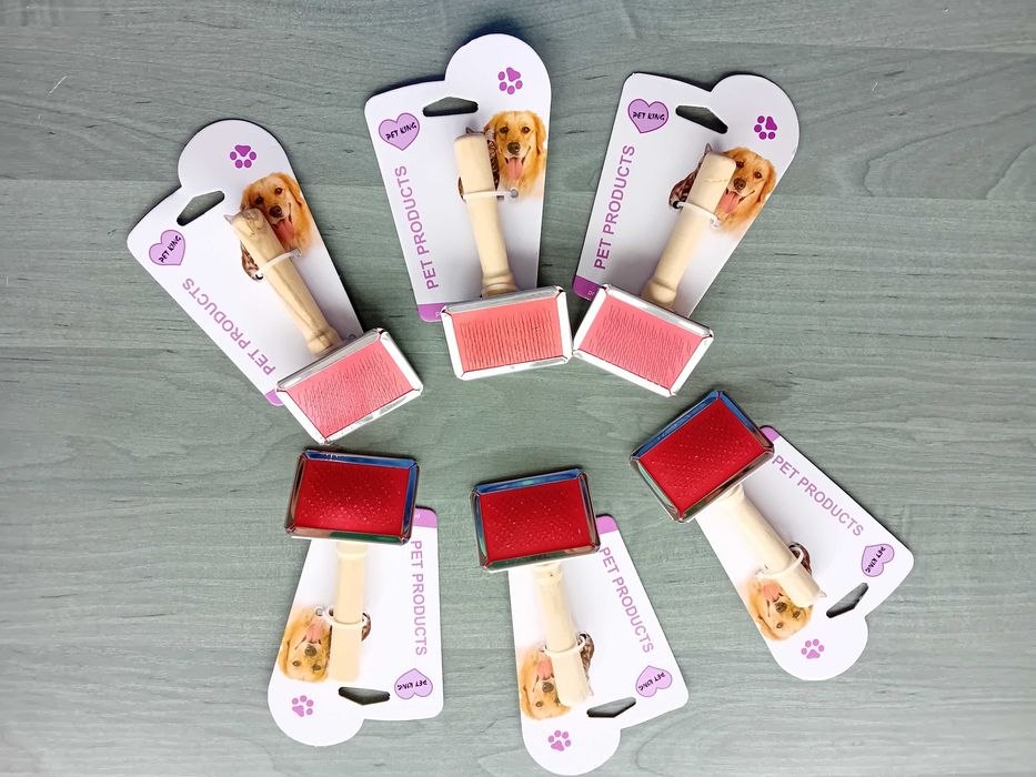 Пуходерка для котів, собак без напилення, Щётка пуходёрка для кошек