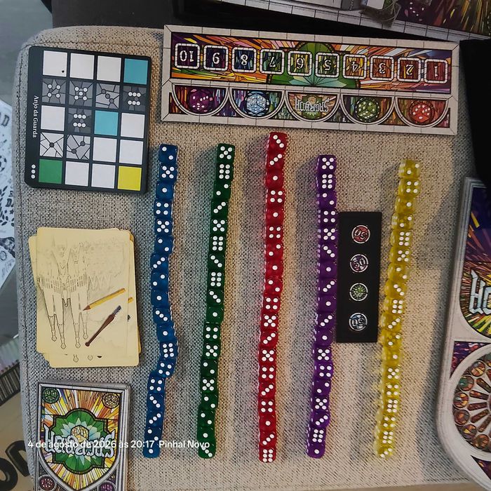 Jogo tabuleiro sagrada