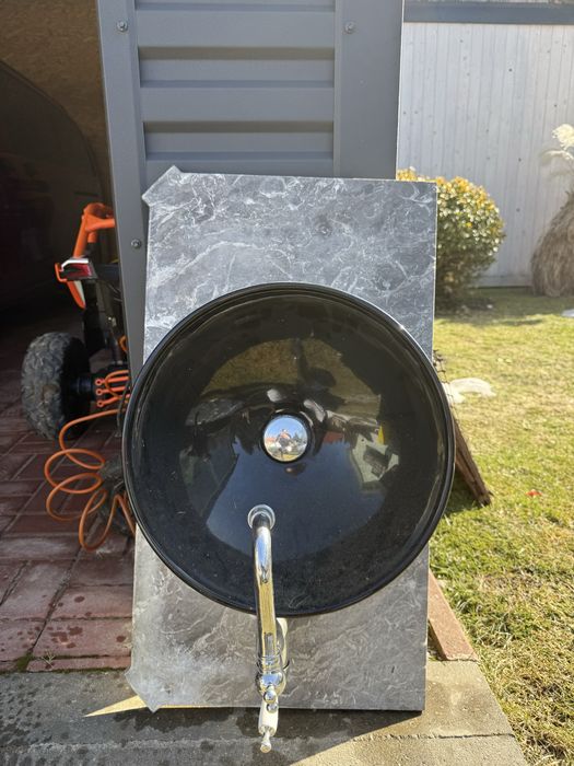 Blat marnurowu z zlewem