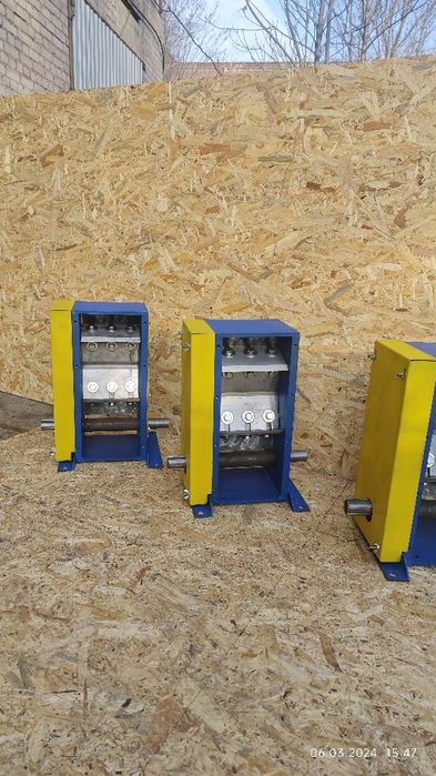 Різальний модуль ВР-100 3-х валий блок. Гілкоподрібнювач. Дробилка.