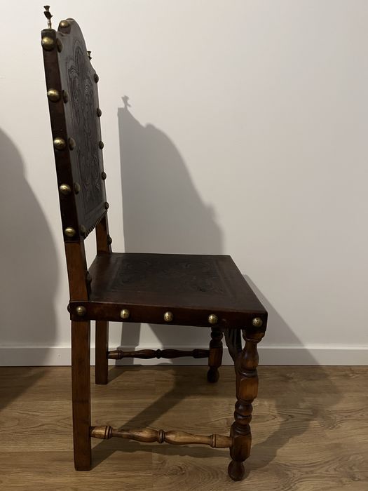 Cadeira pele D. José