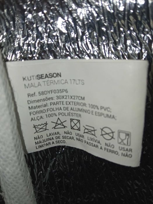 Saco térmico Azul 17L