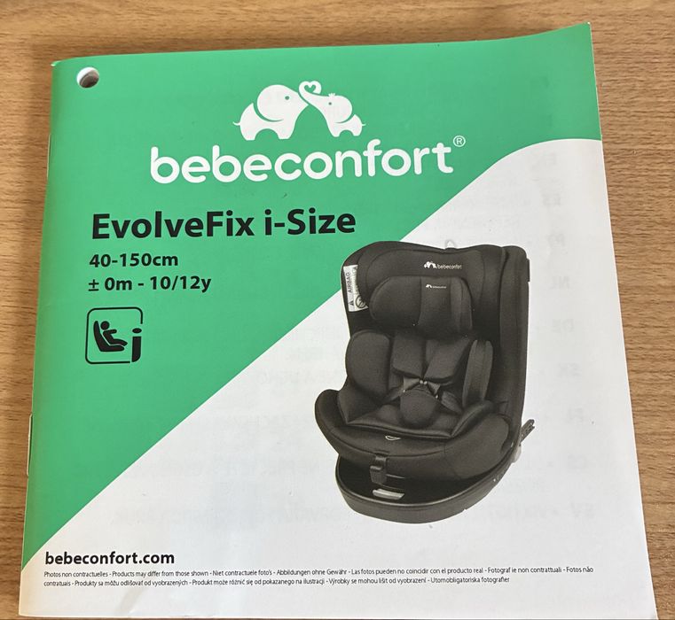 Cadeira BebeConfort EvolveFix 360°