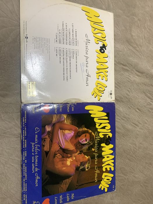 Vinil “Music to make love” - música para amar