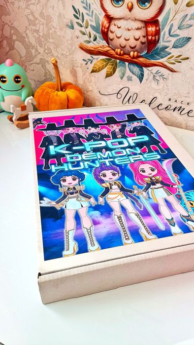 Альбом на липучках K- POP Ляльки