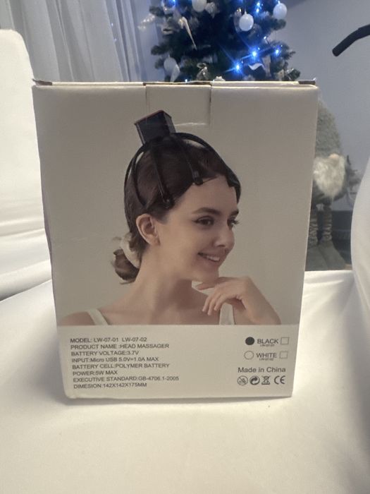 Elektryczny masażer do głowy