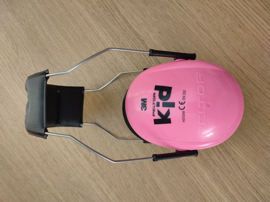3M Peltor Kid nauszniki ochronne dla dziecka różowe