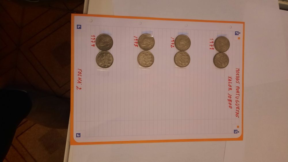 Moedas de colecção antigas