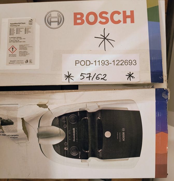 Odkurzacz bosch aquawash&clean 2100W ( BWD421PRO/04 )