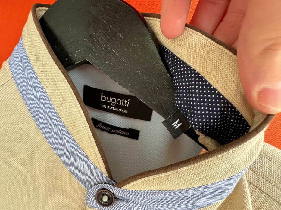 BUGATTI оригінал чоловіча футболка поло розмір M