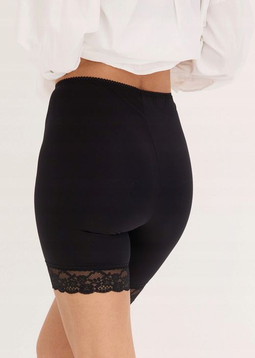 B.P.C kolarki shape modelujące z koronką czarne r.56/58