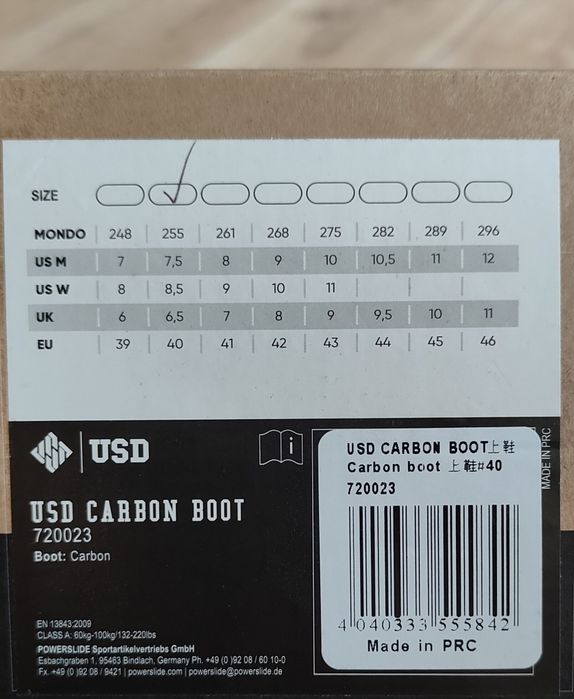 Rolki agresywne USD Carbon (rozm. 40 - 255)