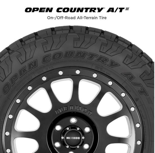 Pneus 255x65x17 Toyo Open Country AT3