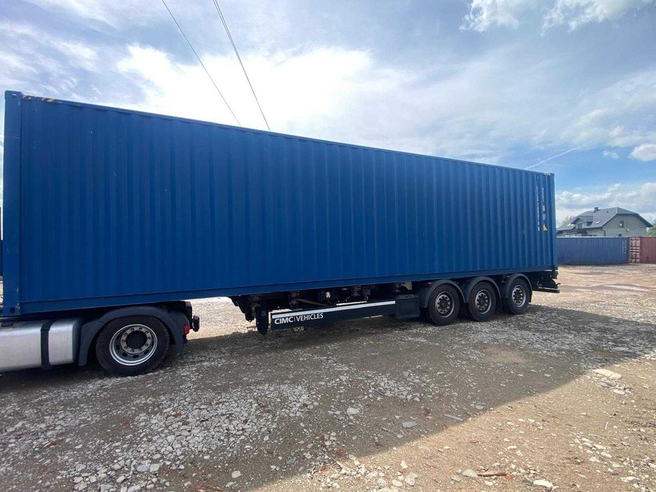 Kontener Morski 40HC one way – Dostawa pod Wskazany Adres