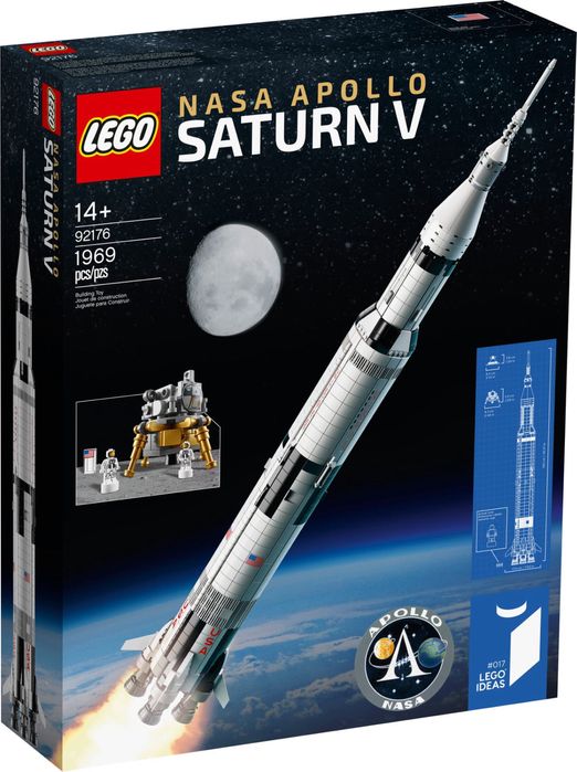 Lego Ideas 92176 NASA Apollo Saturn V, 100 cm wysokości