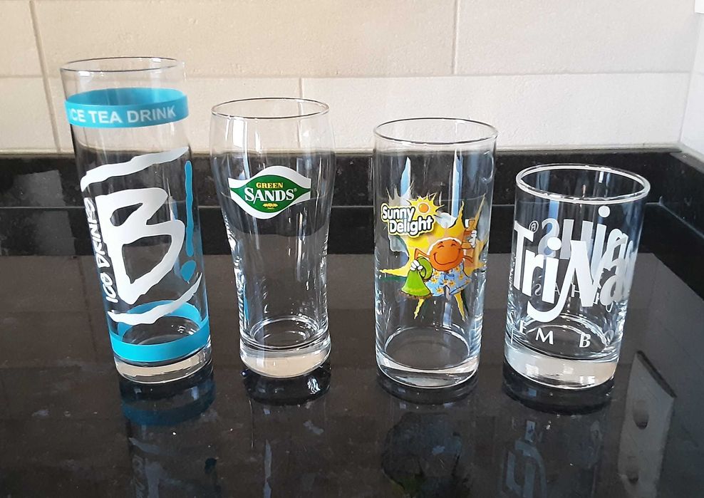 Copos de Coleção - Cerveja, Sumos, Água, etc - Entre 1€ e 3€/cada!