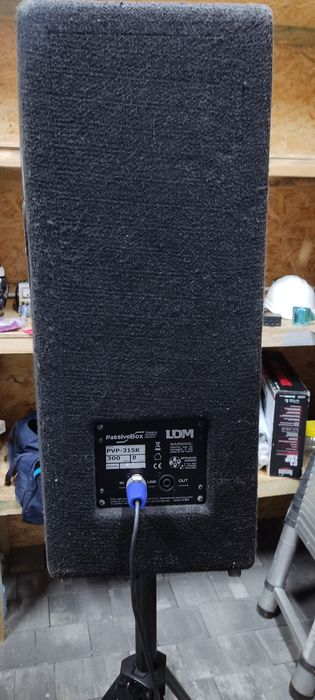 Kolumny LDM 15' 300 rms + power mikser