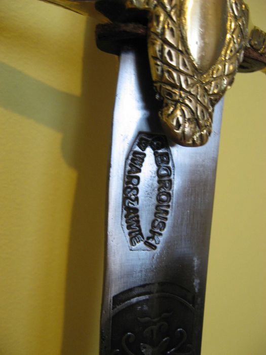 Polska szabla z pochwą 1921 + temblak